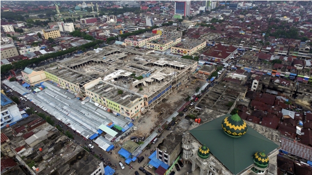 Peremajaan Pasar Sukaramai / Ramayana Sudirman - Aerial Photography & Survey